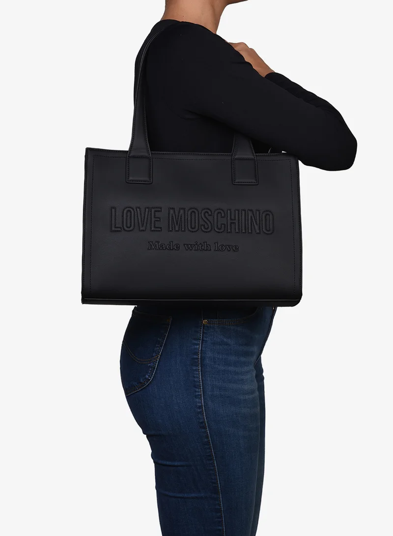 Love Moschino  Signature Love Tote Bag for Women | Best Price UAE